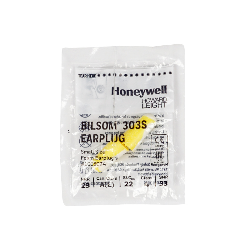 Tapones de Oído Aislantes para Dormir Honeywell 303S de Espuma 33dB para Trabajo y Estudio