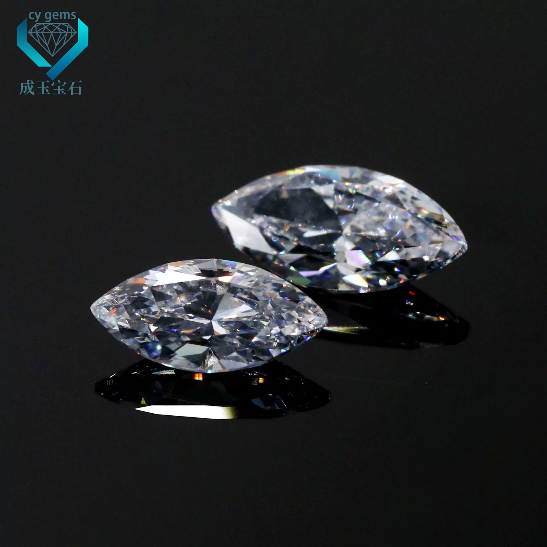 З gemstone with zircon, with gem, (Physicals)