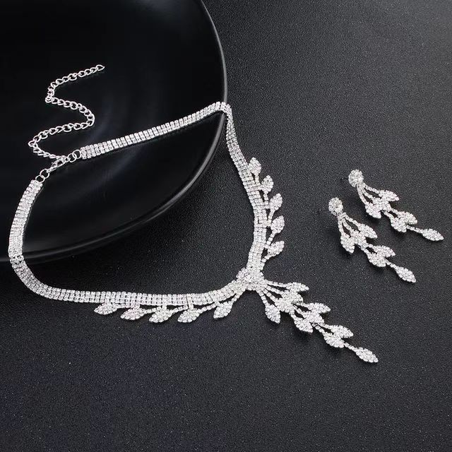 Rhinestone Jewelry Set