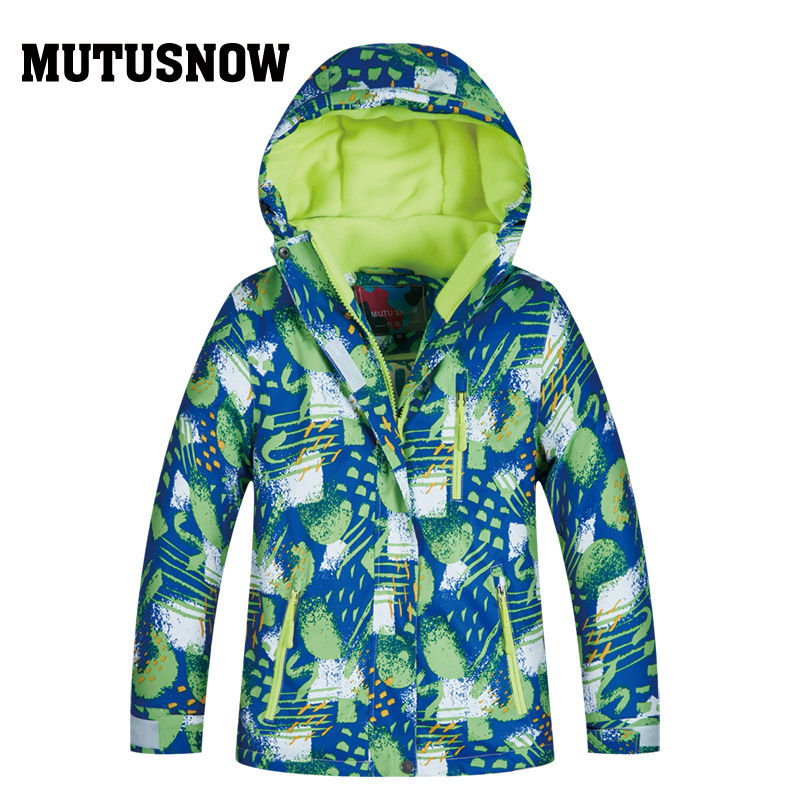 @MooTuSnow Children's Ski Suit for Boys (Snowboard/Snowboard) - Waterproof, Windproof, Warm Ski Jacket - Factory Direct Supply