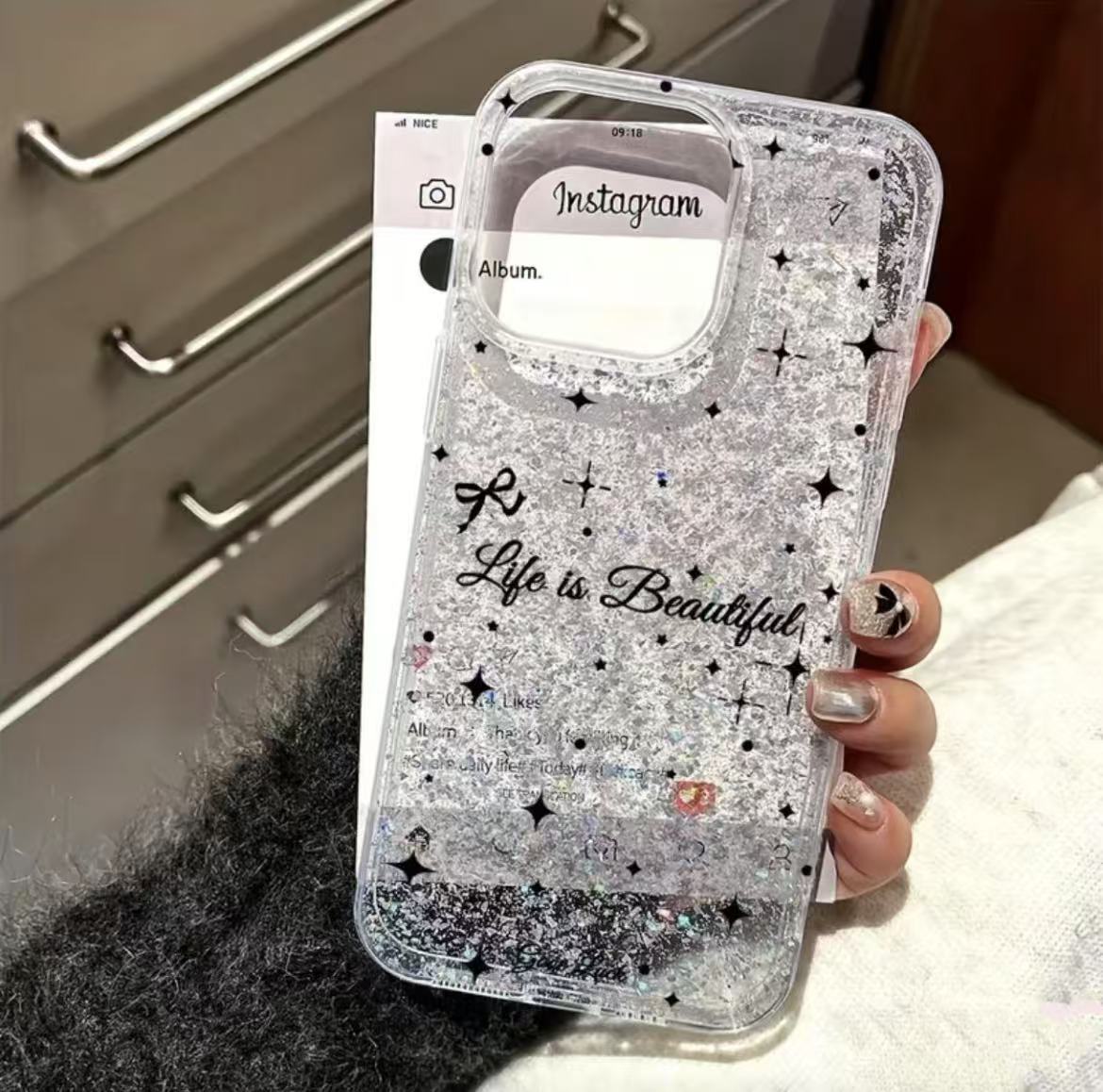 IMD transfronterizo para iphone16pro funda para teléfono móvil Apple 15 lámina de plata brillo 14/13promax nuevo 12X