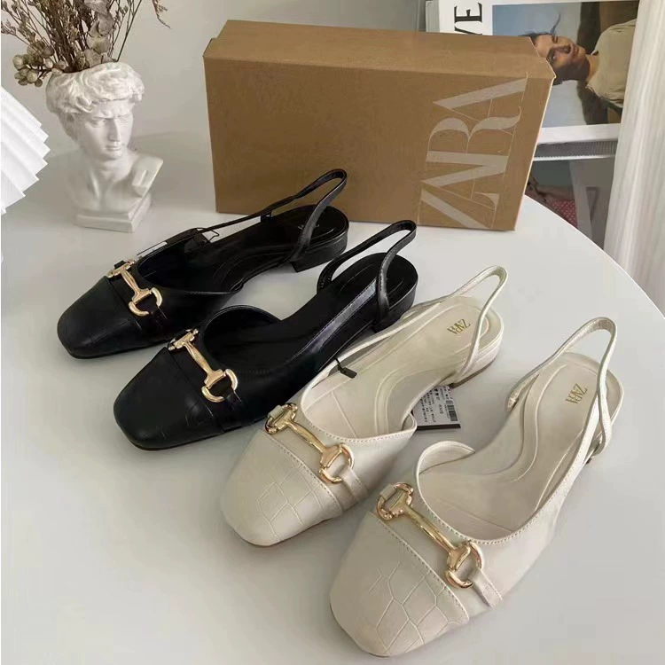 Женская обувь ZA 2024 весна новая маленькая отдушка Founding Platform Sandal Sandals twisted large ballet single shoes women