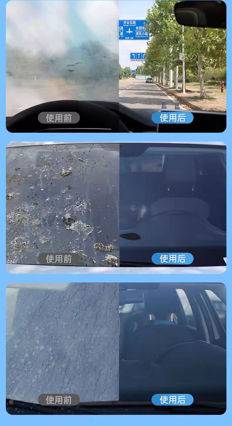 Suitable for Qiao Bangzhong China Petroleum Ethanol Glass Water Powerful Degreasing Film 0 Degree Glass Water for Tesla Vehicles