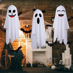 クロスボーダーハロウィンゴースト小道具子供用発光ランタンパーティー用品シーンレイアウトカボチャ装飾ペンダント