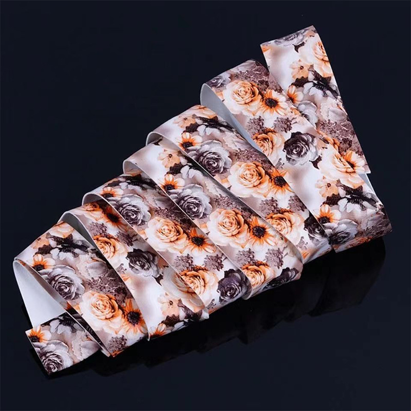 1.5M 핸들 커버 배드민턴 라켓 탄성 손 접착제 미끄럼 방지 땀 흡수 벨트 낚싯대 손 접착제 랩 인쇄 된 땀 흡수 벨트