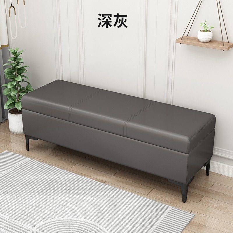 换鞋凳家用门口入户穿鞋柜服装店可坐长条沙发收纳凳床尾储物凳子|undefined