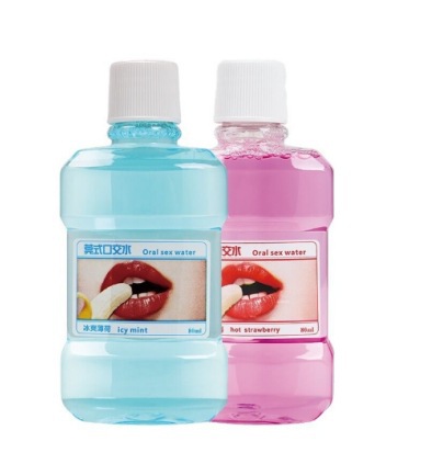 Jiaoyue Kou Jiao Shui: 딸기 80ml + 민트 80ml