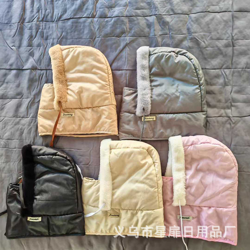 雷锋帽子男女护耳加绒加厚防寒面罩围脖骑车一体防风骑行冬季保暖