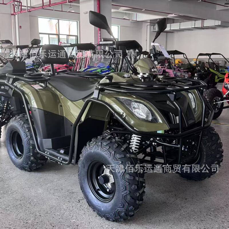 氷雪遊戯設備カー丁スノーバイク観光スポット四輪ATV200CC氷上自転車スノータンク|undefined