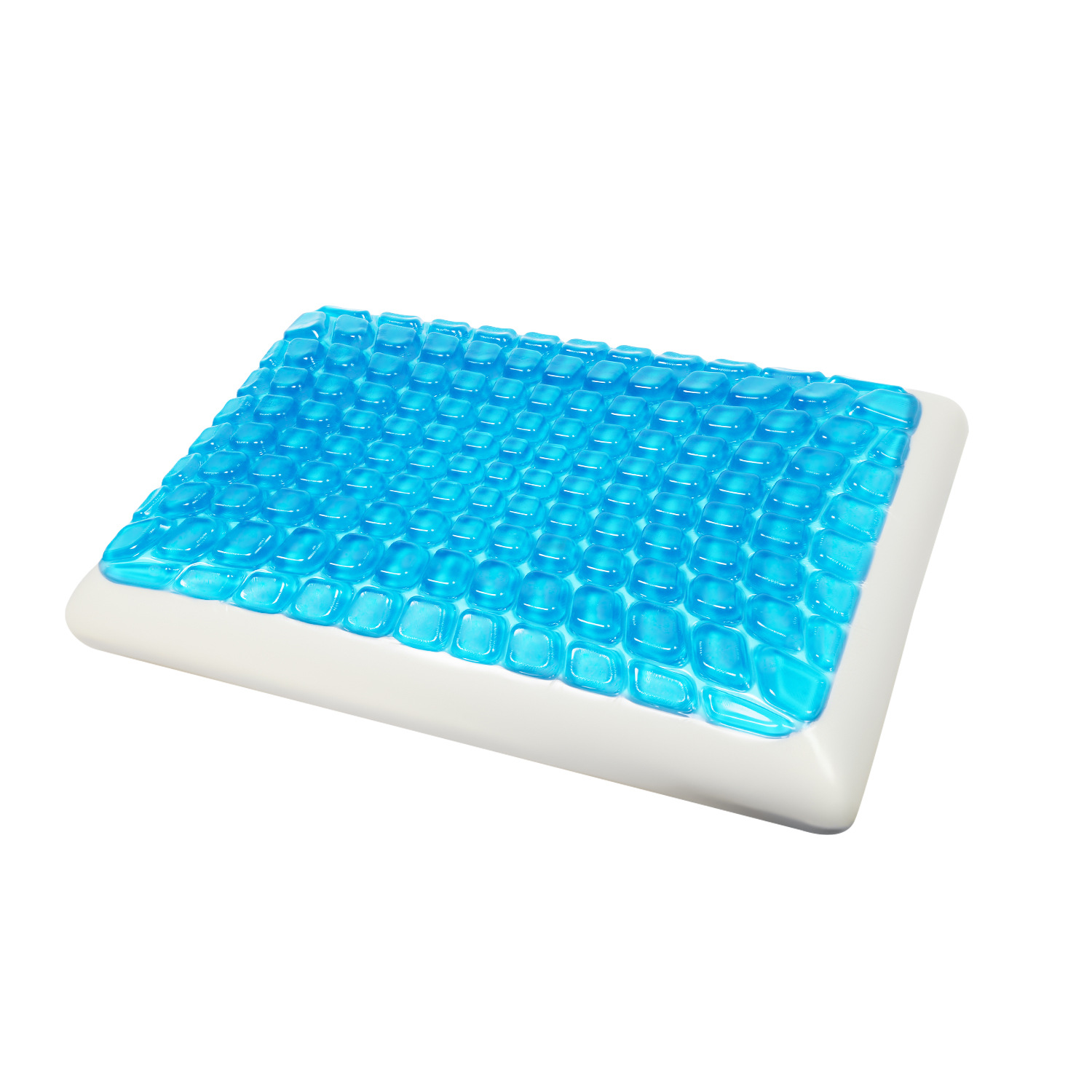 Almohada de Gel Térmico y Espuma Viscoelástica 3D de Seda para Hogar image 6