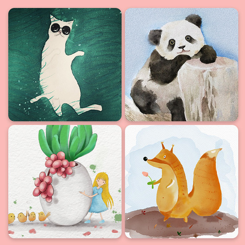 Zhongsheng Painting Materials 36-color solid watercolor paint painting set for beginners and children portable painting hand-painted pens