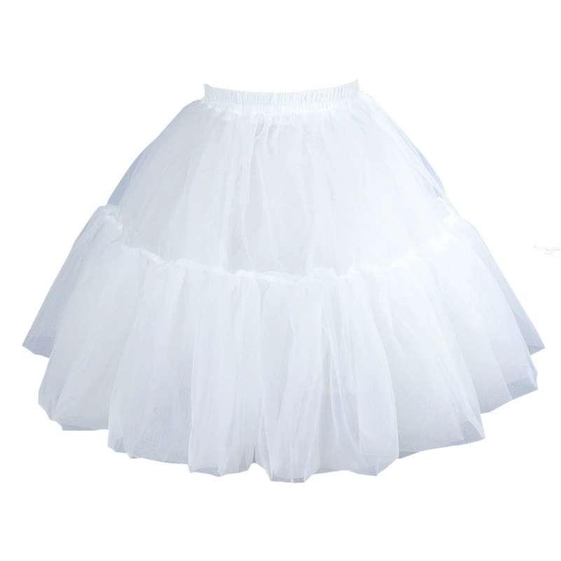 Мягкая марлевая повседневная юбка Лолиты без костей Пышная юбка короткая Марля поддержка Лолиты поддержка насилия трансграничная Внешняя торговля