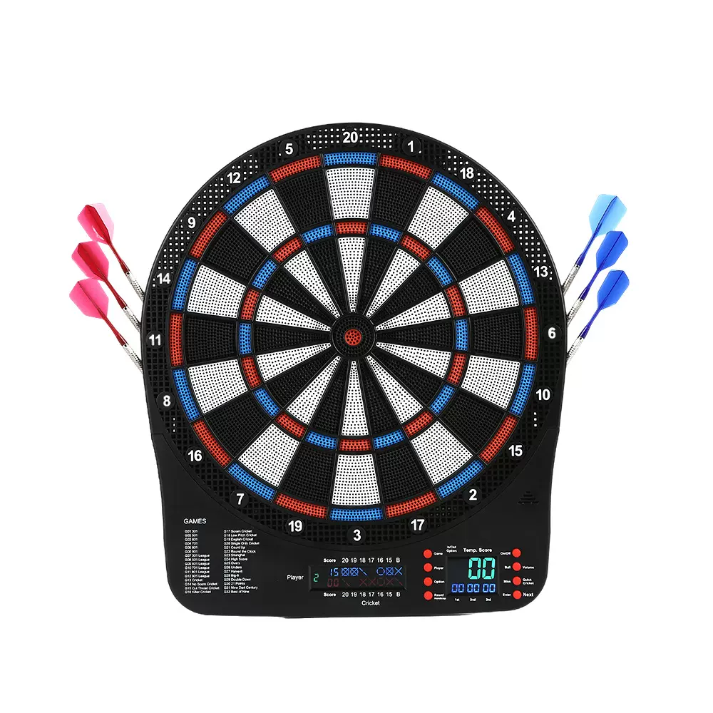 室内新款娱乐13.5寸电子游戏高清显示屏镖靶休闲飞镖标靶飞镖套装