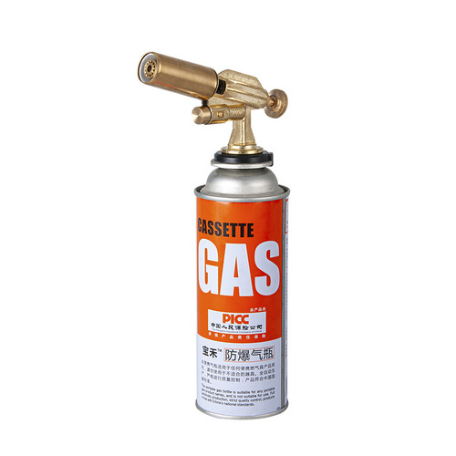 Cross-border foreign trade Japanese-style cuisine flame spraying nozzle household card-style air spraying flame gun portable outdoor barbecue igniter