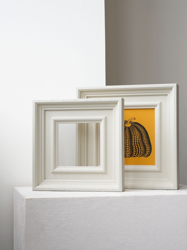 Solid Wood Picture Frame Photo Frame Retro Oil Painting Outer Frame Framed Photo Puzzle Wall Hanging White Black Frame Blind Box