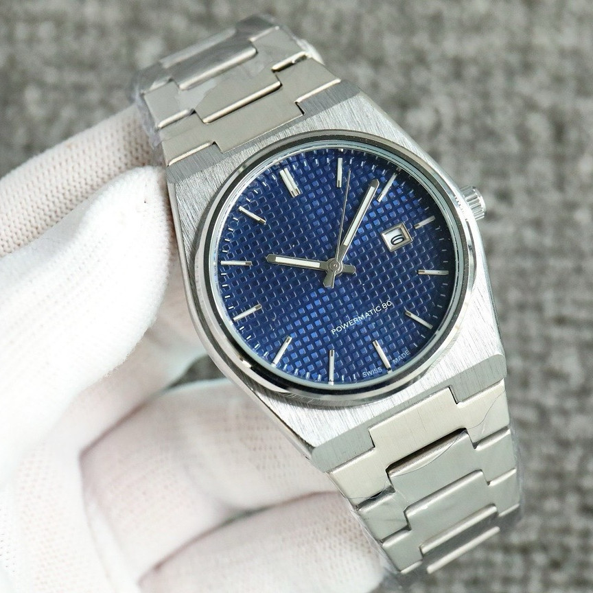 New Foreign Trade Cross-Border Tianjia Steel Band Series Quartz Men's Watch with Calendar, Simple and Stylish Watch, Wholesale from Manufacturer