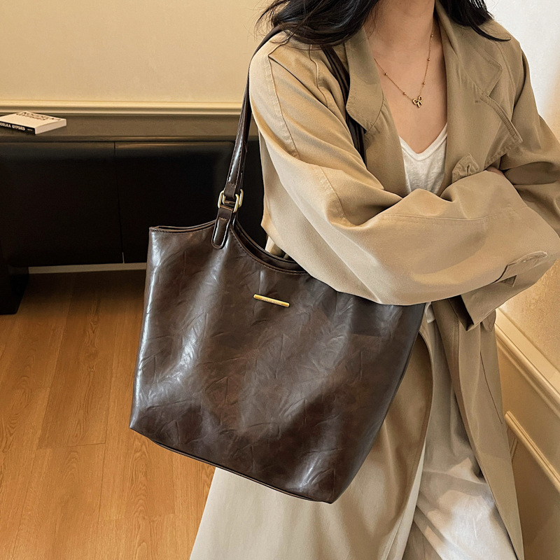 Borsa a secchiello a spalla per donna grande borsa a tote_voghion.com