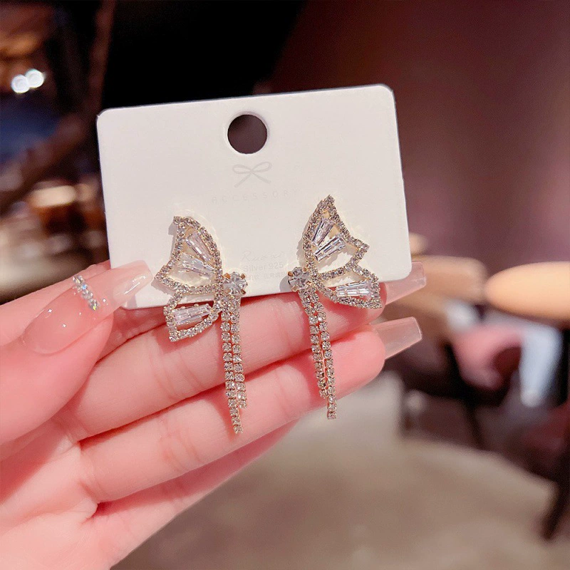 Серебряная игла, серьги из жемчуга, образец 925, стиль легкой роскоши, оптовая торговля