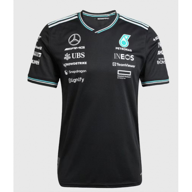 25-26 Aston Martin Ferrari Red Bull McLaren Mercedes trajes de carreras deportivos de manga corta ropa casual