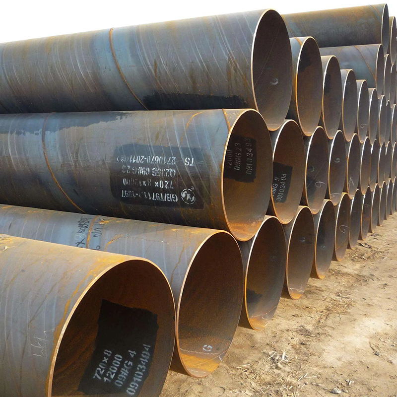 螺旋钢管厂家支持加工Q235B大口径螺旋管城市排水螺旋焊管