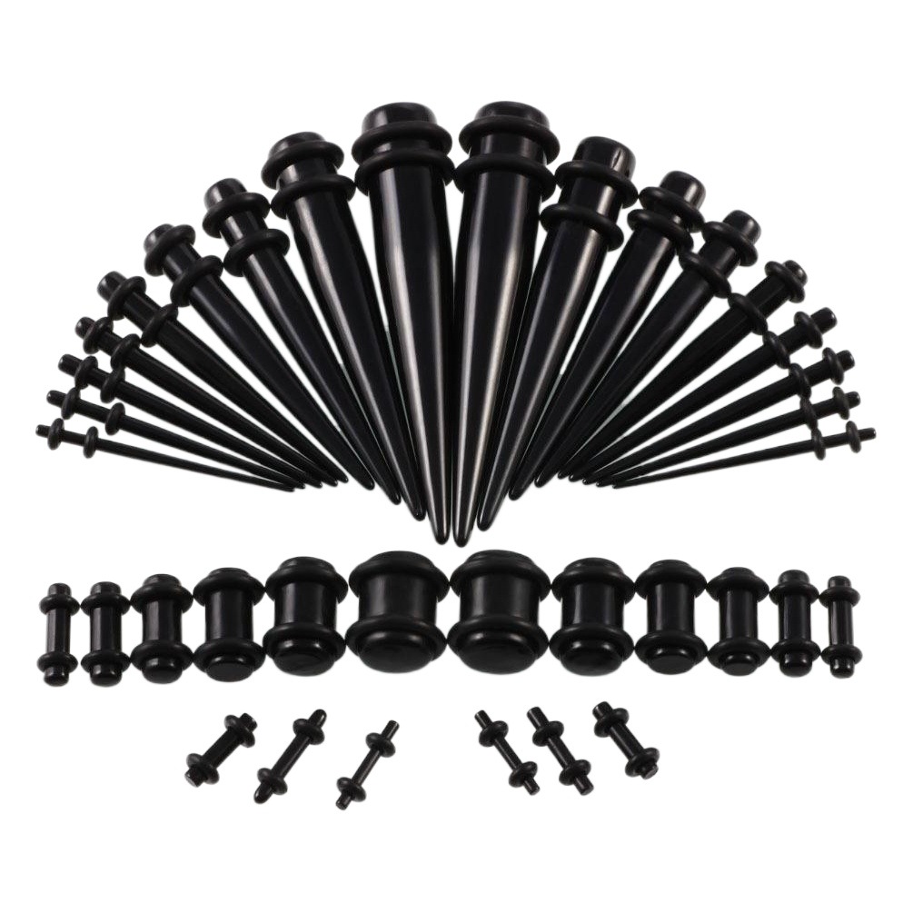 Amazon Ebaywish Acrylic Set 36Pcs/Lot Ear Expander Earrings 14G-00G Piercing Jewelry