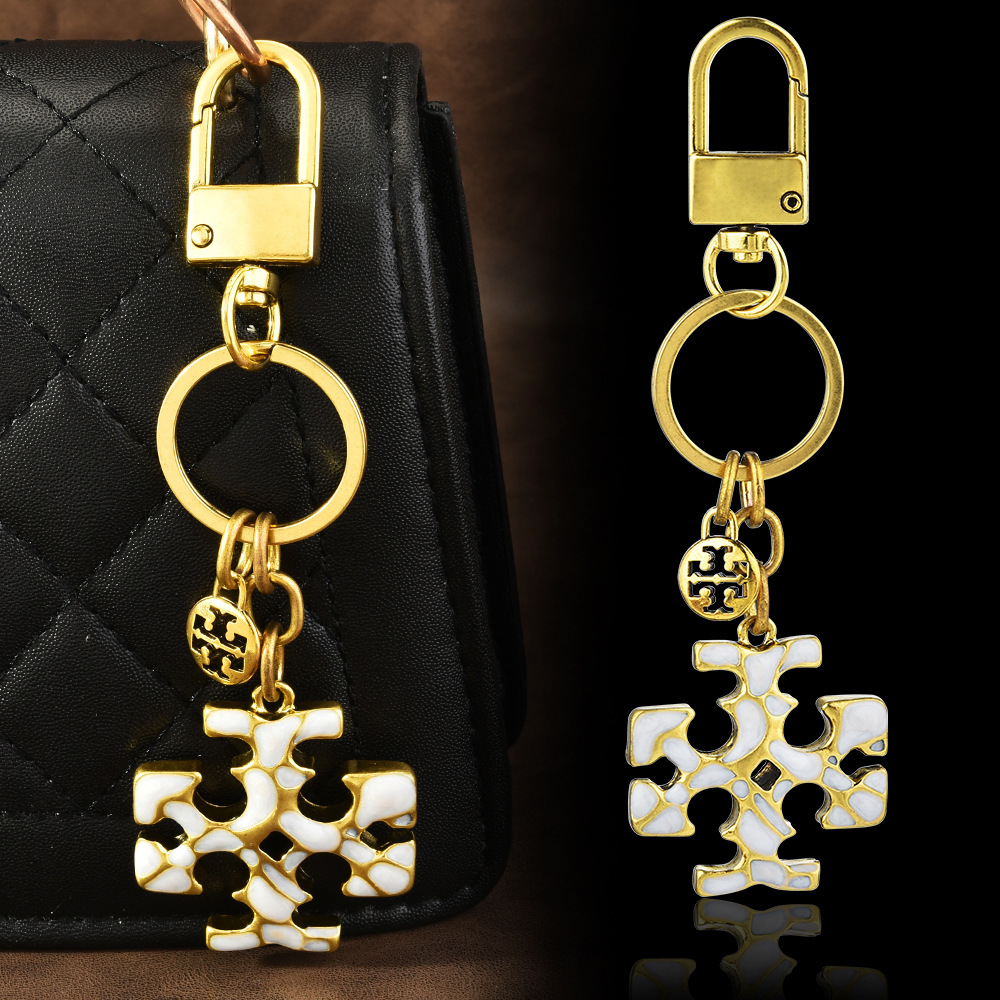 Ins viento flor copo de nieve pequeño llavero fresco bolso escolar colgante u disco colgante regalo de nicho objetos pequeños