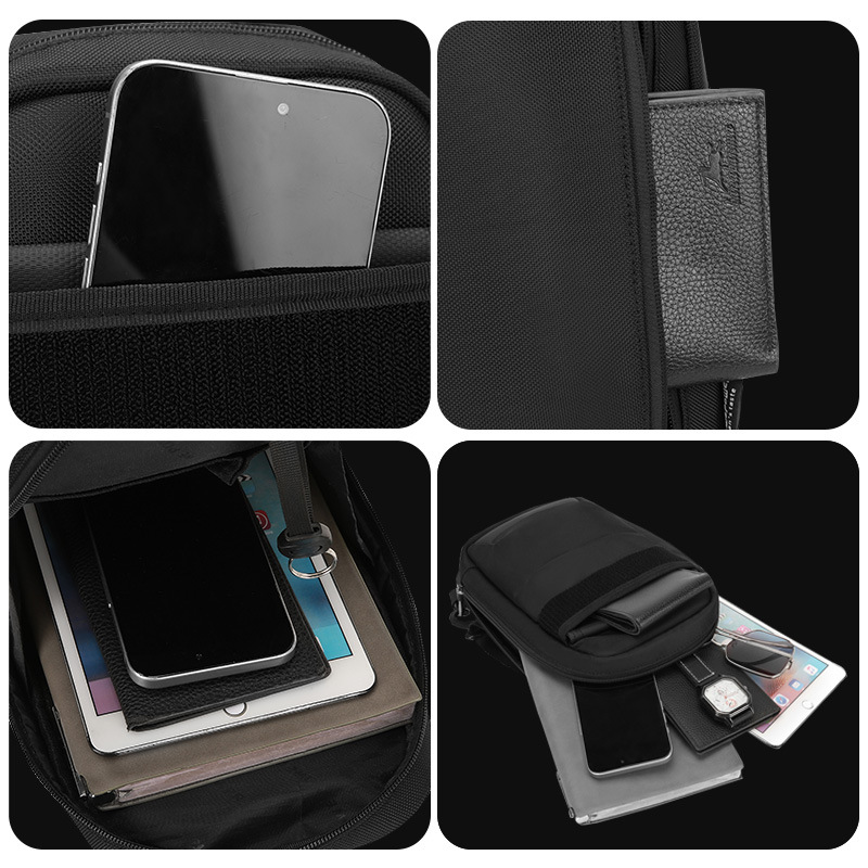 WEPOWER nuevo tipo de bolso portátil para hombres, bolso de hombro al aire libre, bolso de pecho de transporte deportivo simple.