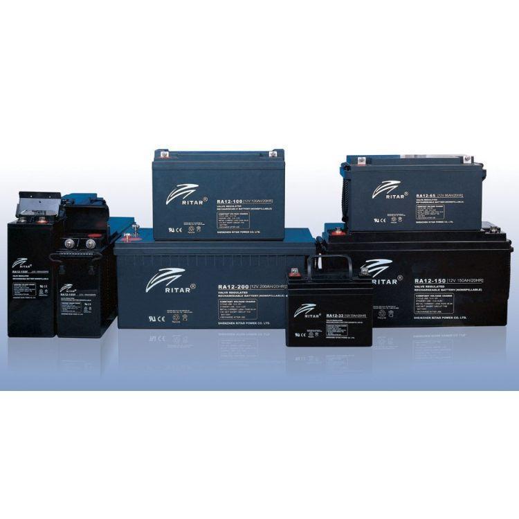 RITAR瑞达蓄电池RT1250 12V5AH阀控式铅酸UPS电源电池参数