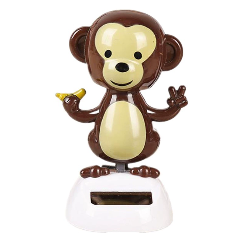 2021 Новый Мультфильм Креативные обезьяны Автомобильные украшения Солнечная качающаяся голова интерьер автомобиля подарки оптом