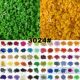 Compatible with Lego small particle hand-made ball accessories 1*1 low brick like number painting assembled building blocks Xi character foundation cross-border