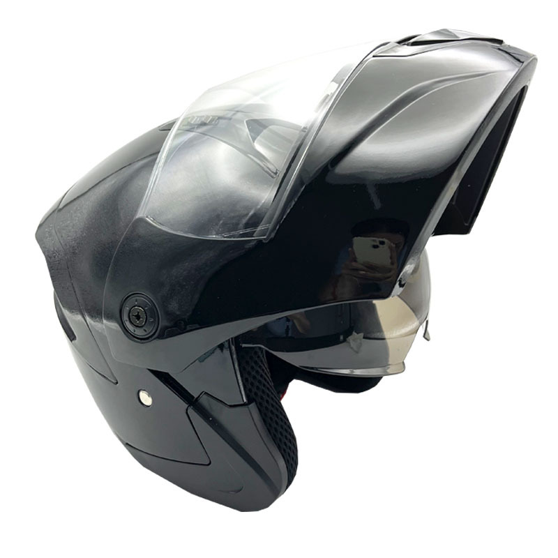 Nuevo producto nuevo casco de doble lente estándar nacional casco de motocicleta masculino y femenino cuatro estaciones casco de motocicleta