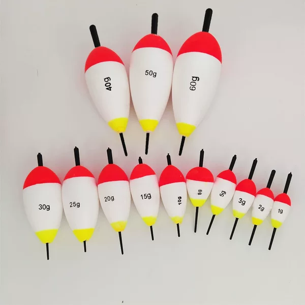 Cross-Border Foam Fishing Floats, Hard Foam Floating Balls, Fishing Buoys, Sea Fishing Floats, High Visibility Floats, Eps Long-Distance Casting Floats, Large Belly Floats