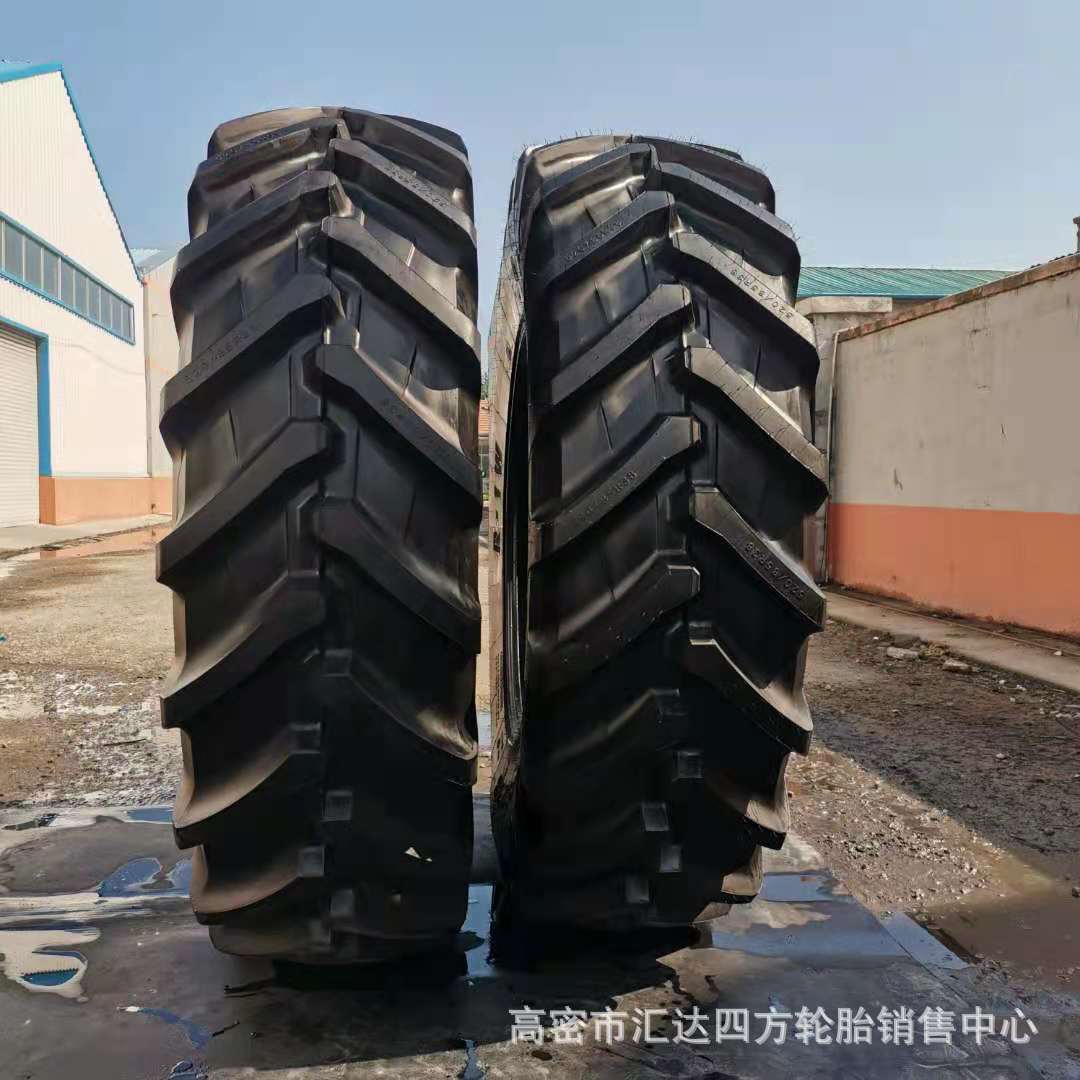 现货农用拖拉机520/85R38 20.5-38加密人字平地花 批发