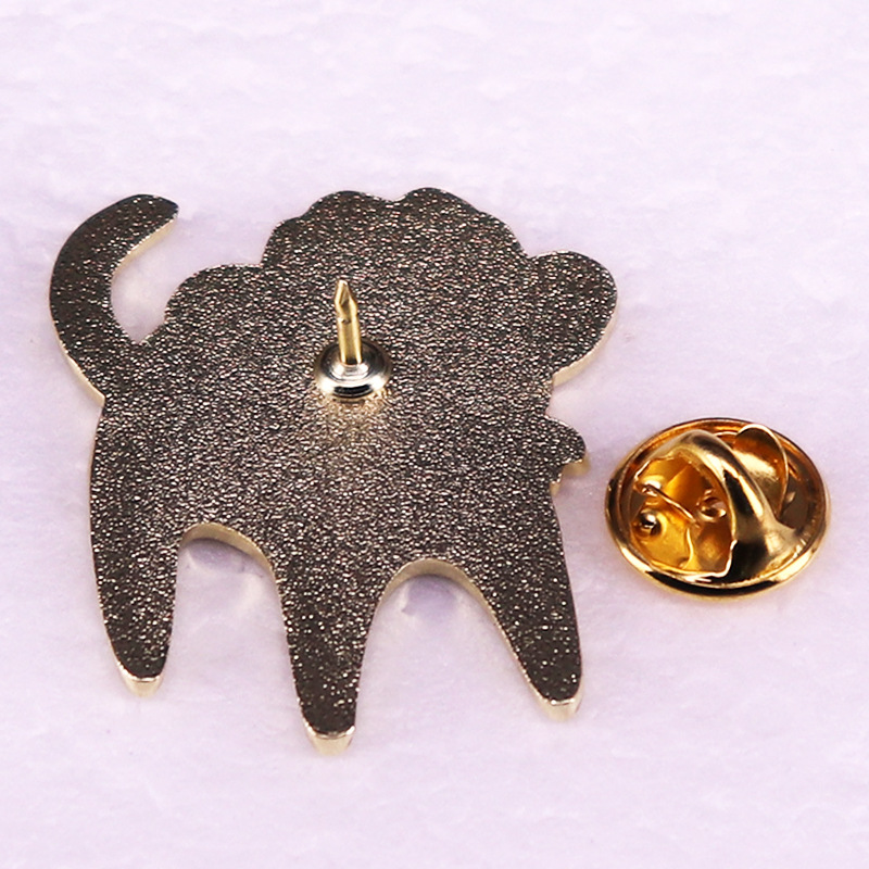 Western Cowboy Cat Brooch 2