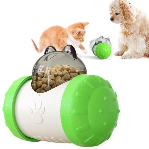 Amazon's new pet supplies Swinging Bear Tumbler Puzzle Slow Food Spilling Ball Dog Vent Relief Toy