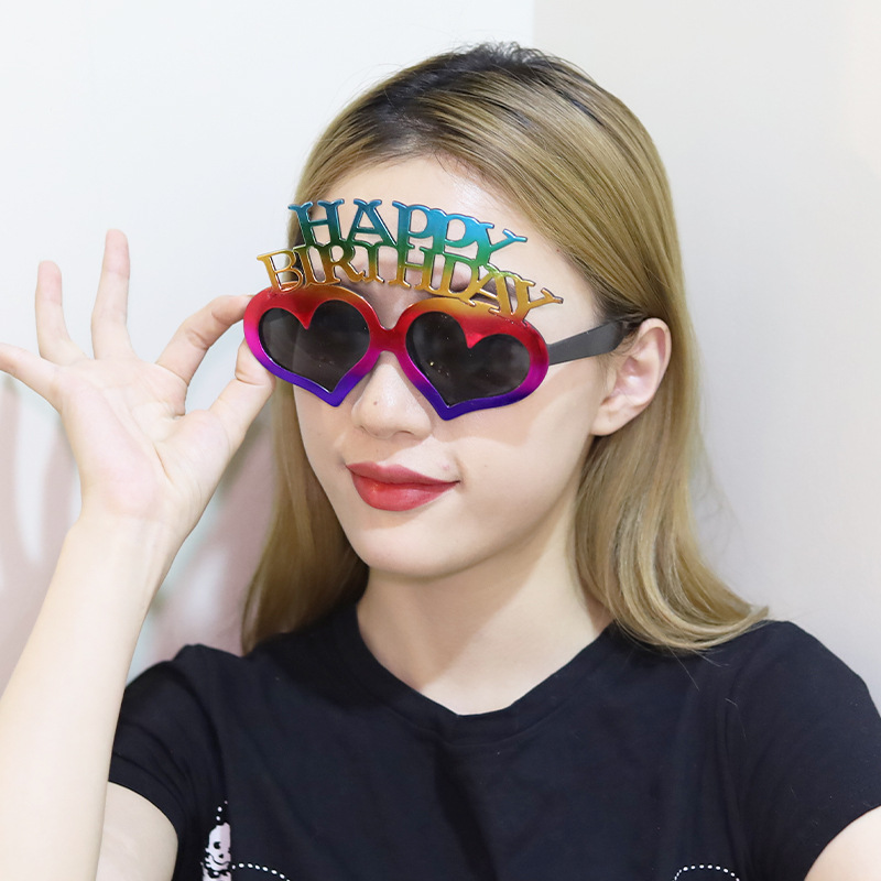 happy brithday眼镜