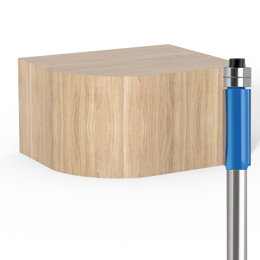 4-pieza cabeza doble rodamiento máquina de recorte de la madera lado fresado cortador cuchillo decoración muebles cortador cabeza talla