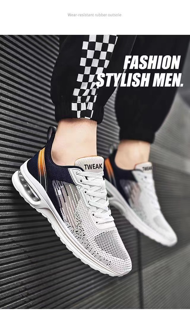 Herren Sportschuhe Wanderschuhe Sneakers Stoff Canvas Leichte Stoßdämpfung Bequeme Sneakers_voghion.com