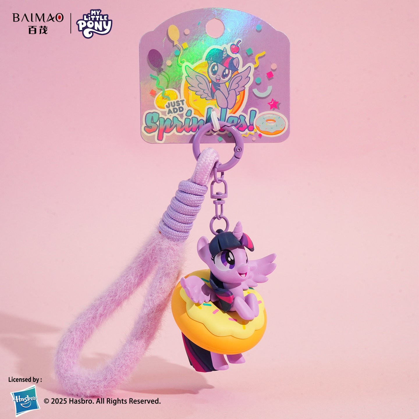 마이 리틀 포니 도넛 시리즈 펜던트 - 퍼플 조이(팔찌 버전)