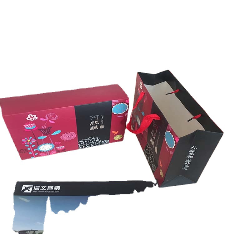 2021新款阿胶糕礼盒包装食品包装盒厂家可定制