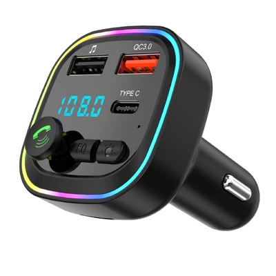 Fm Transmitter with Qc3.0 Fast | Car mp3