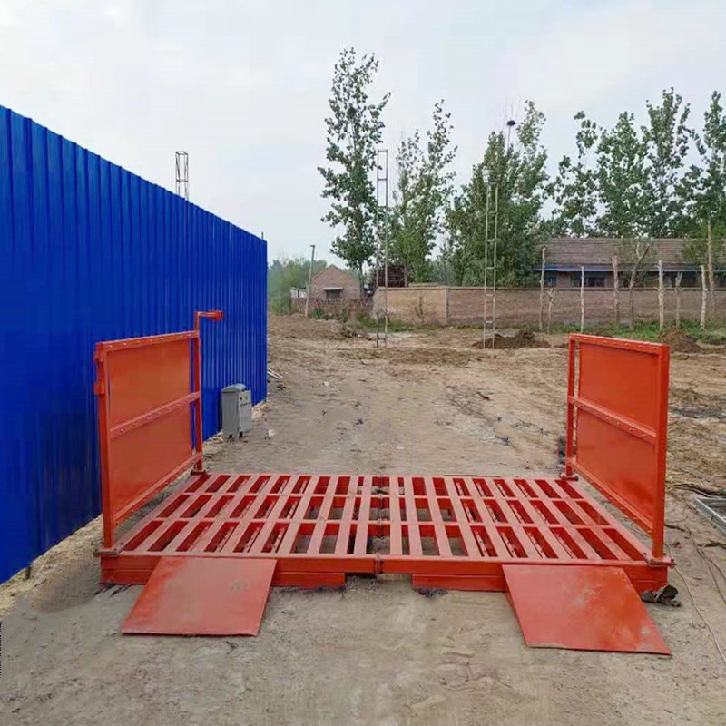 鲁鸿环保 工地洗车台 车辆全自动免基础洗车机 车辆冲洗设备