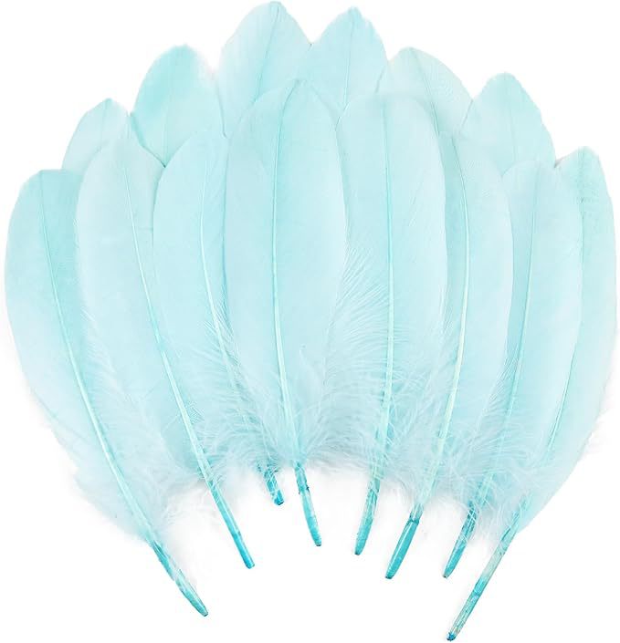 Fabricantes lotes plumas de ganso blanco natural plumas DIY artesanías accesorios de ropa de boda accesorios de decoración artesanal image 16