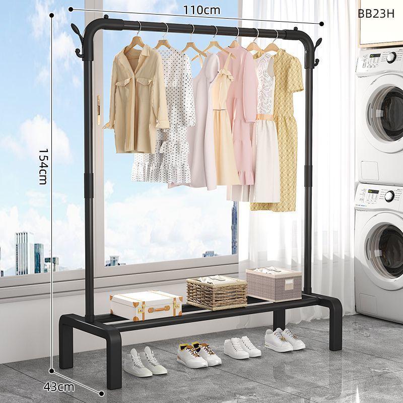 armario simple ensamblaje percha de ropa gabinete de habitación doméstica dormitorio piso terraza percha de ropa piso vertical