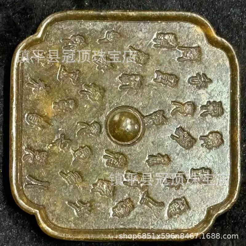 批发高古玉老玉岫玉高仿古董仿古玉器明清战汉岫玉做旧玉佩挂件|undefined