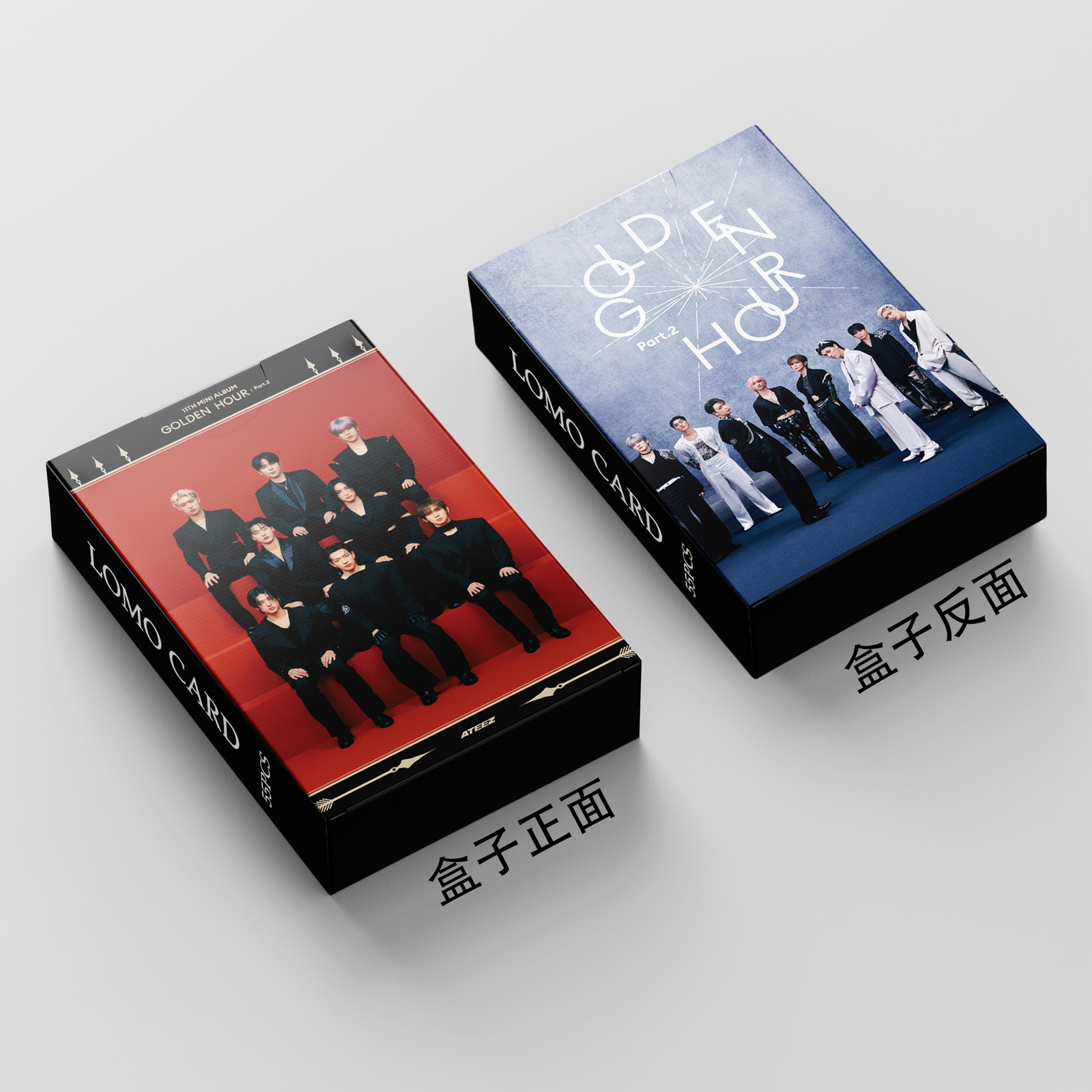 (2개) 55 ATEEZ 포토카드 GOLDEN HOUR : PART.2 ICE ON MY TEETH