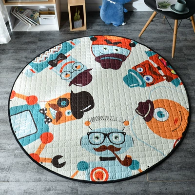 Avtomobil döşəmə paspasları: Storage Mat Storage Toy Floor - alien-15-m-diameter-round-storage-mat