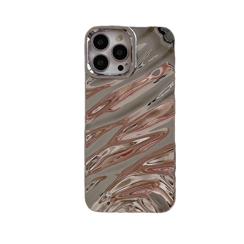 Wrinkled Wavy Pattern Phone Case For Iphone 14 Pro Max 13 12 11_voghion.com