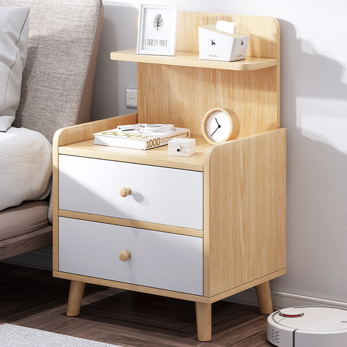 Yijiada bedside table simple economical storage cabinet bedside mini cabinet light luxury creative bedside cabinet