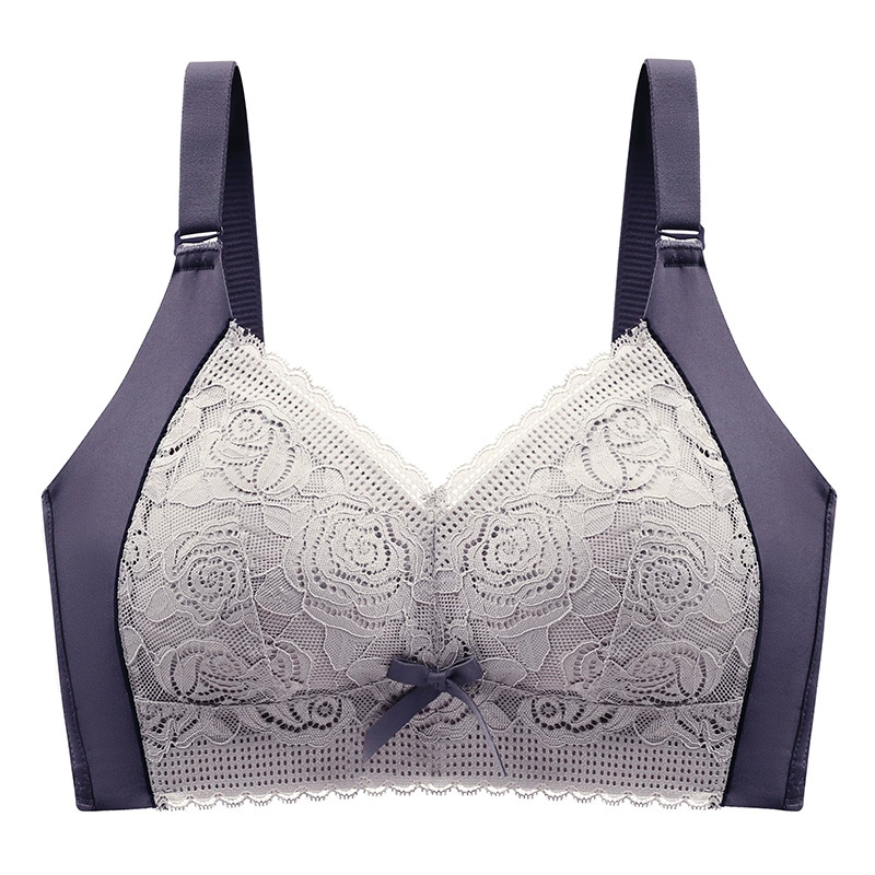 Latex ultra thin underwear, tea cup, supporting wireless bra